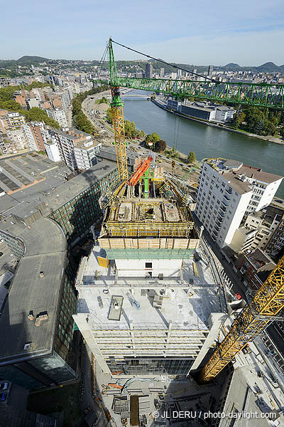 tour des finances à Liège